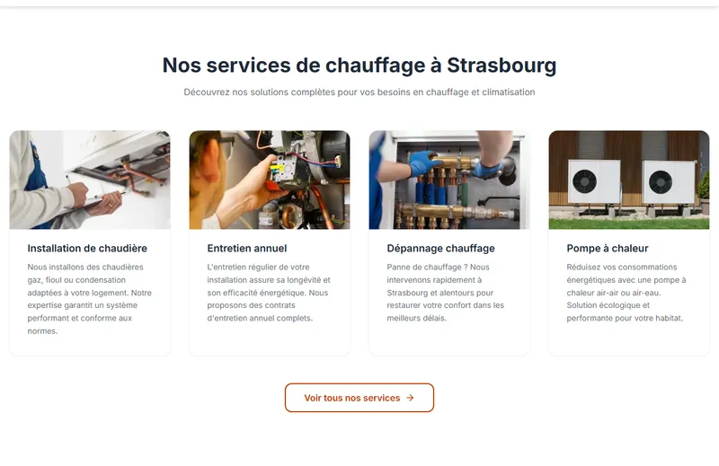 Vos services en détail